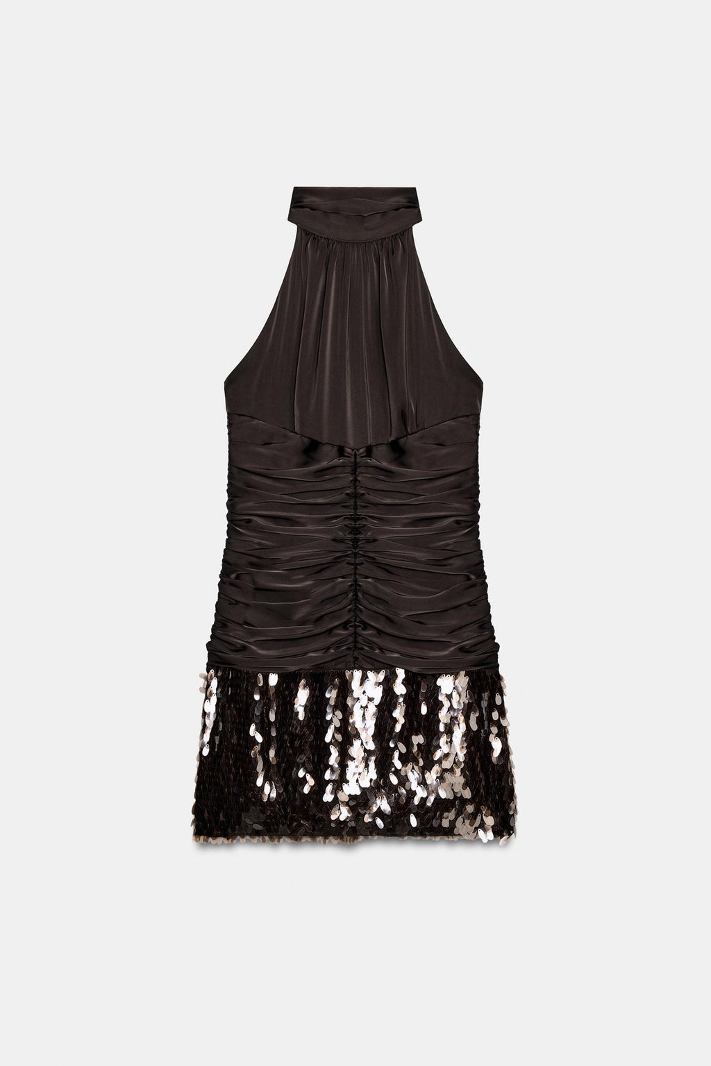 ZARA SEQUIN COMBINATION SHORT DRESS