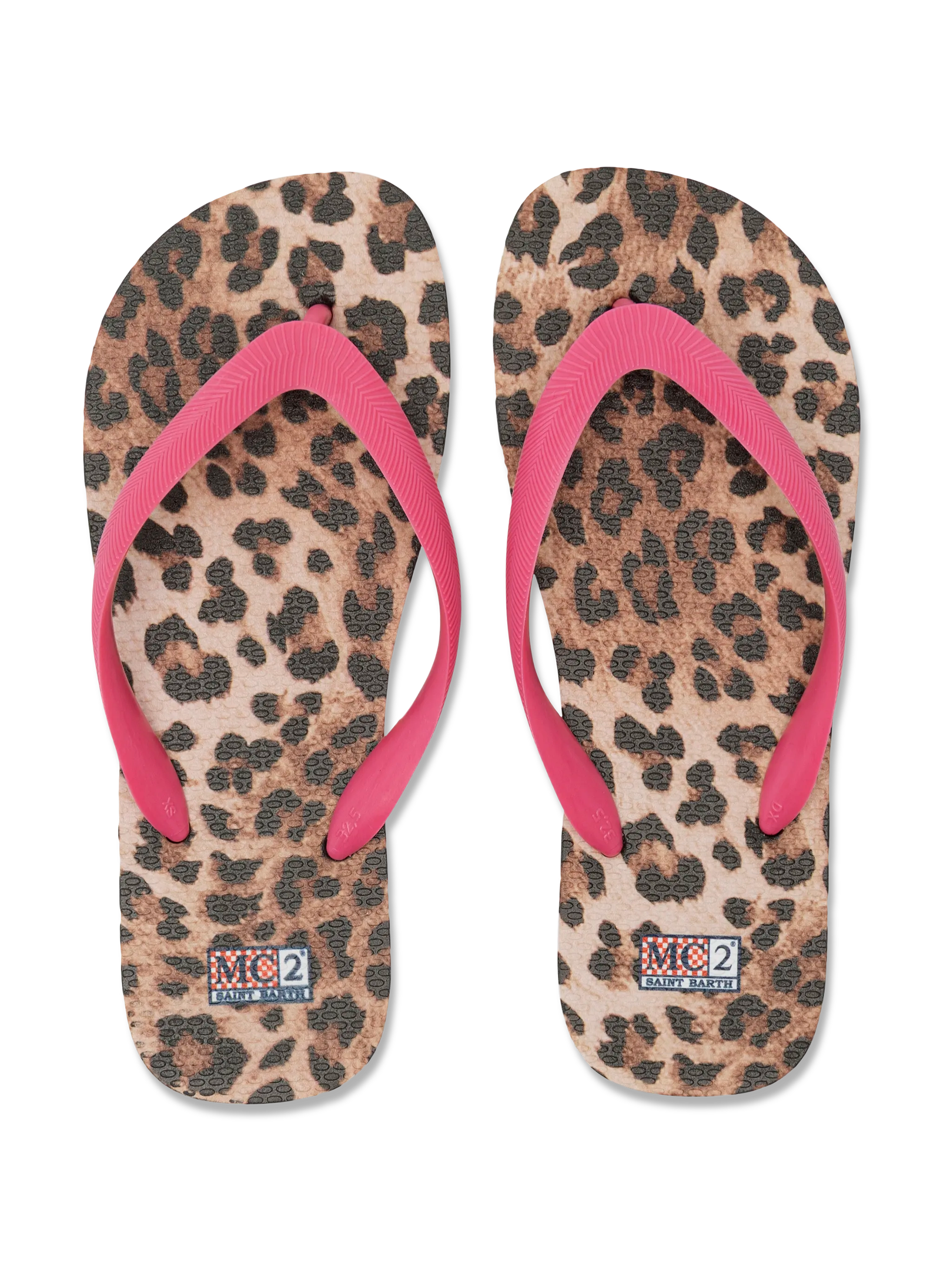 MC2 FLIP FLOPS WITH ANIMALIER PRINT