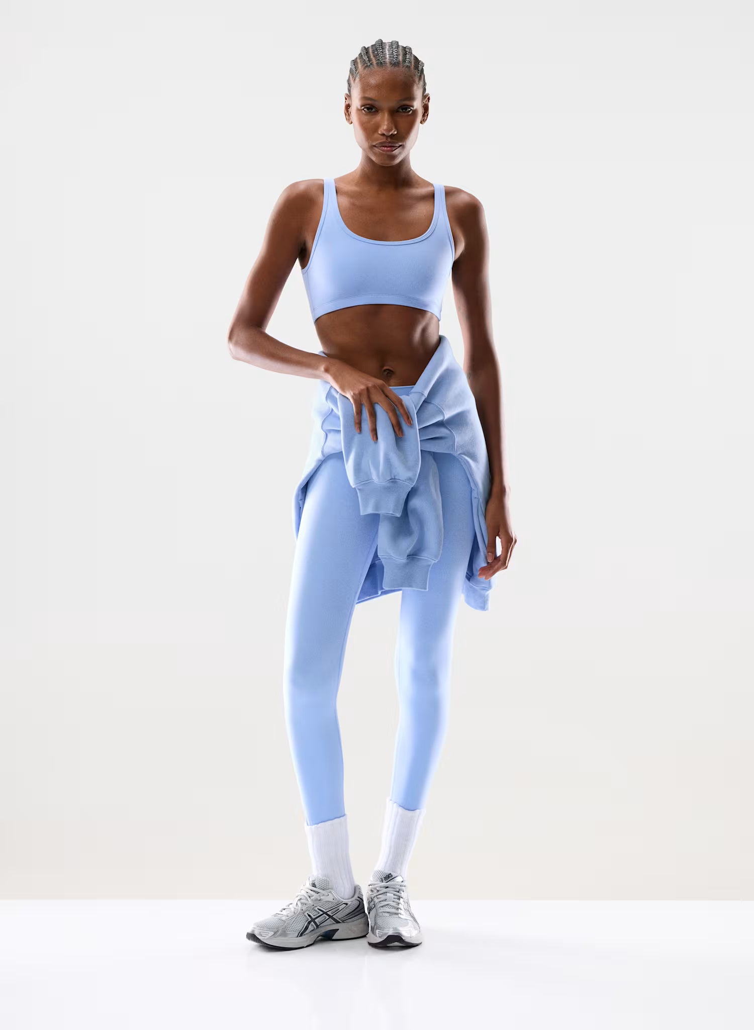 Aritzia BUTTER Mini Bra Top - A/B Cup in Dayflower Blue
